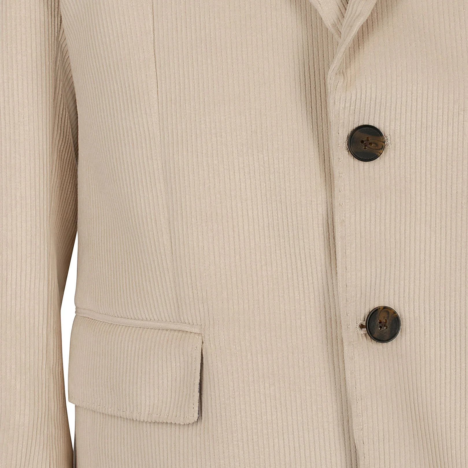 Chinnor Corduroy Beige Blazer - Image 5