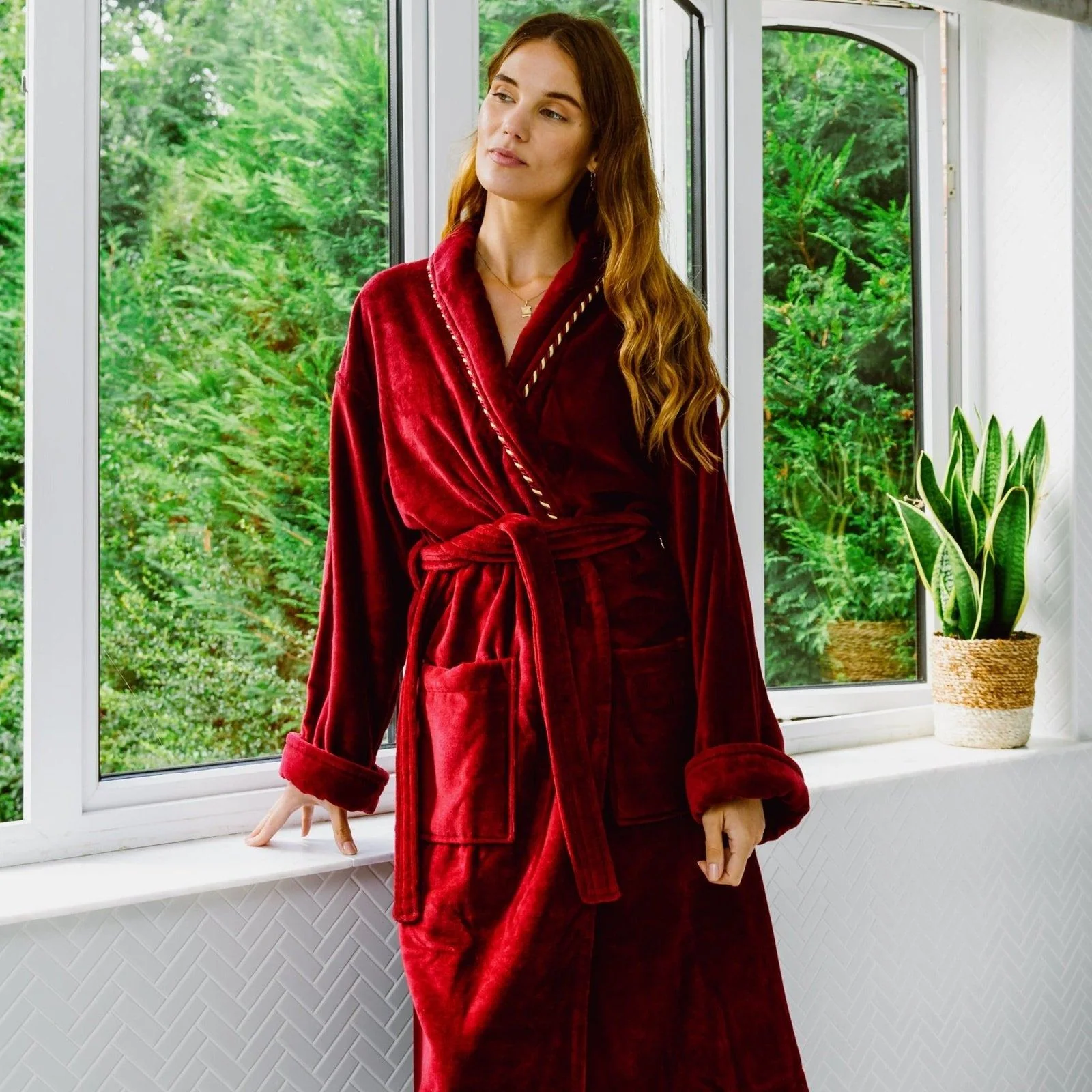 Earl/Duchess Claret Bathrobe Bundle - Image 3