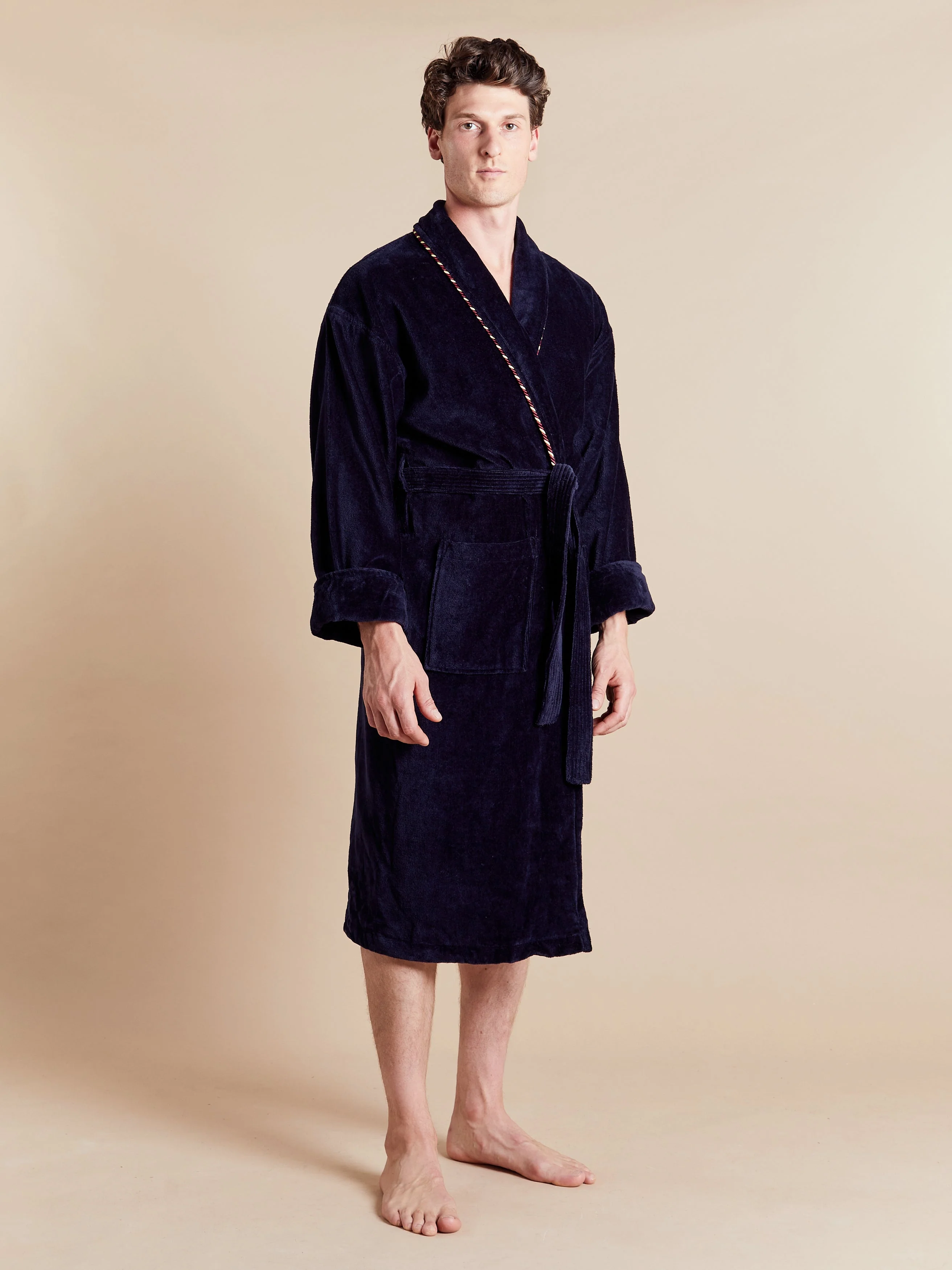 Earl & Duchess Navy Bathrobe Bundle - Image 6