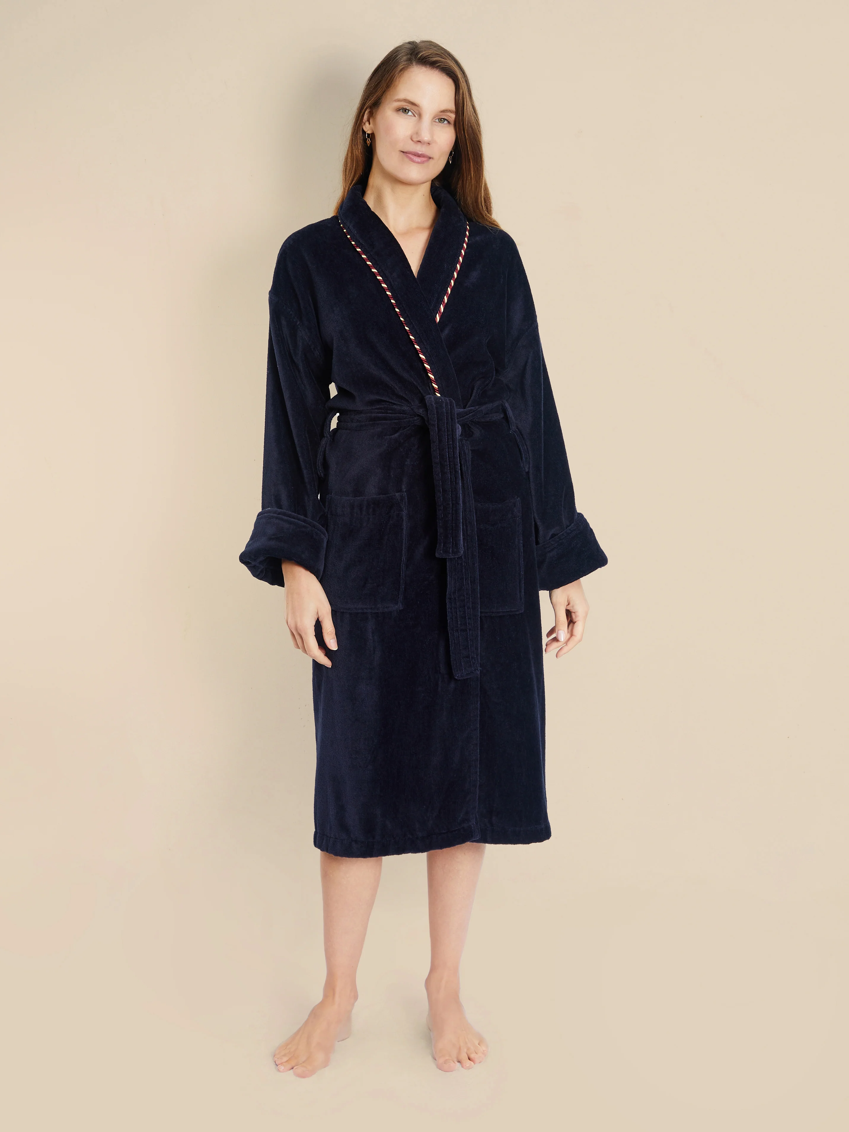 Earl & Duchess Navy Bathrobe Bundle - Image 7