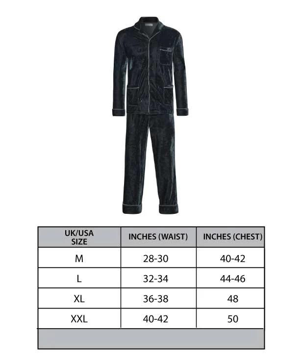 His & Hers Velvet Pajama Bundle - Aphrodite/Zeus - Image 8