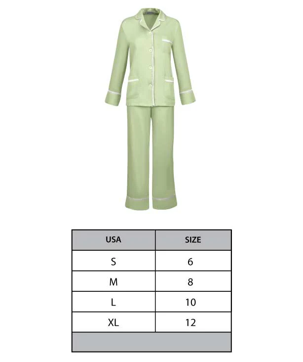 Women's Breathable Bamboo Pajamas - Demeter - Image 9