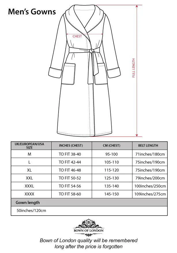 Lightweight Men's Bathrobe - Atlas Gray - Image 7