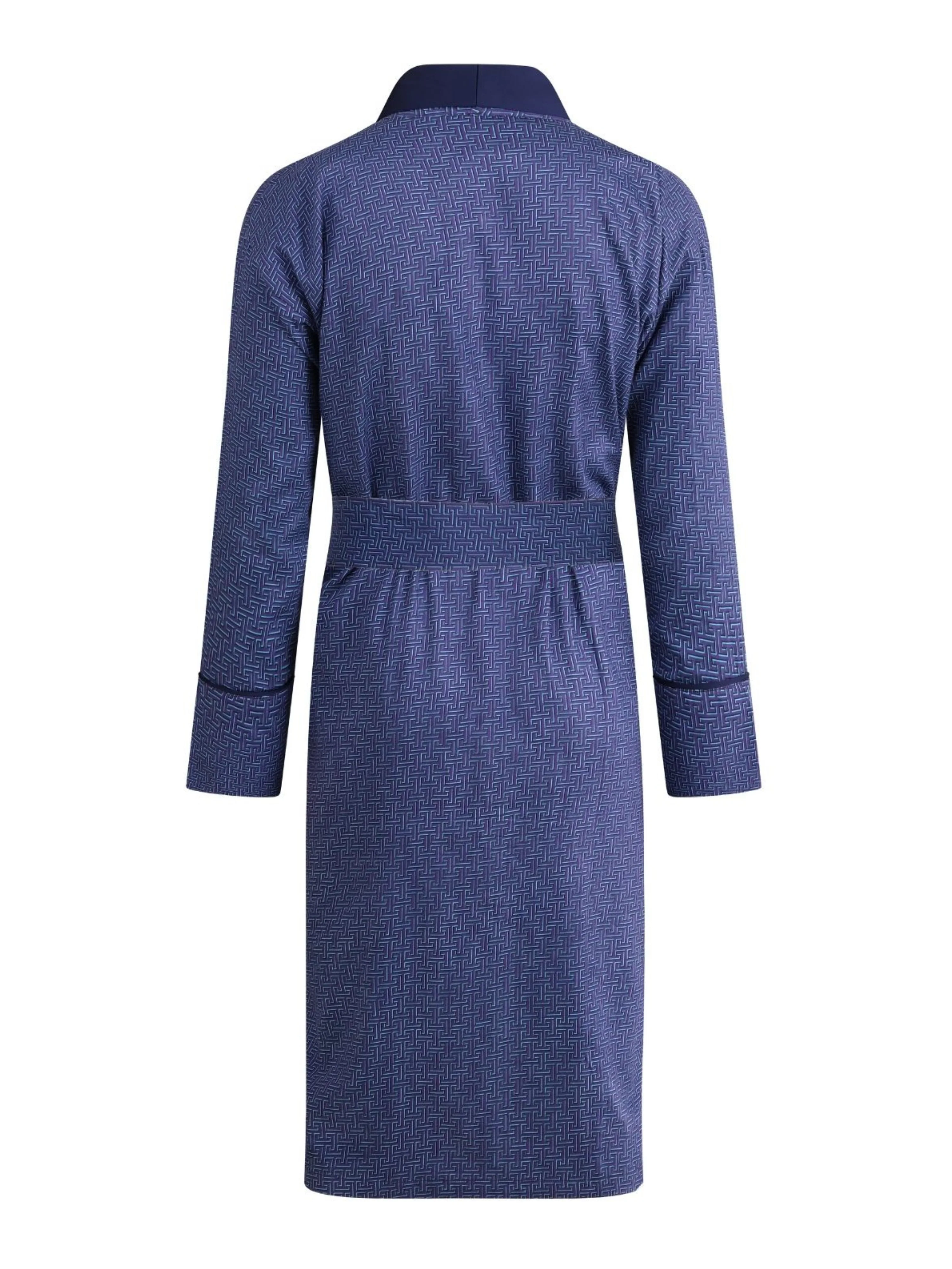 Lightweight Men's Dressing Gown - Oxford - Image 4