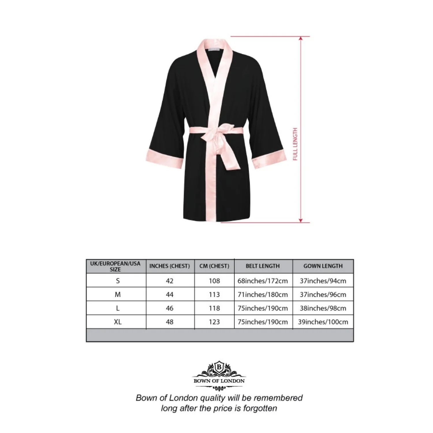 Lightweight Short Bathrobe - Persephone - Image 7
