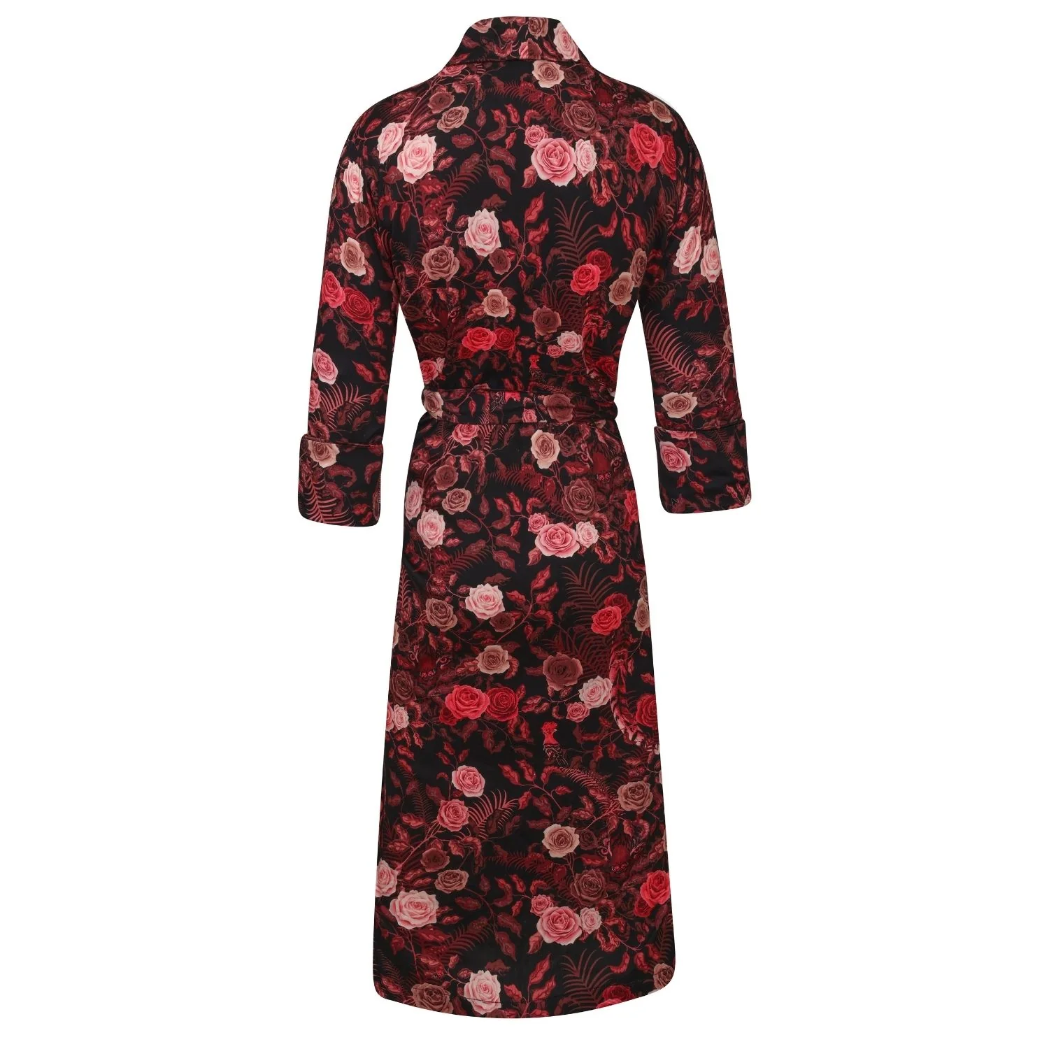 Lightweight Women's Bathrobe - Bengal Rose - Image 3