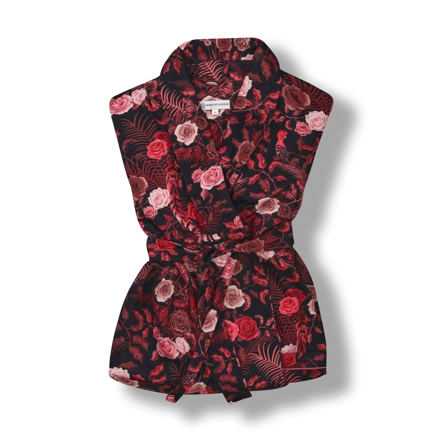 Lightweight Women's Bathrobe - Bengal Rose - Image 5