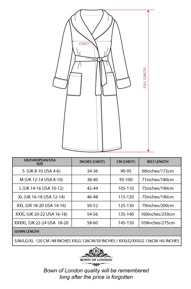 Lightweight Women's Bathrobe - Bengal Rose - Image 7