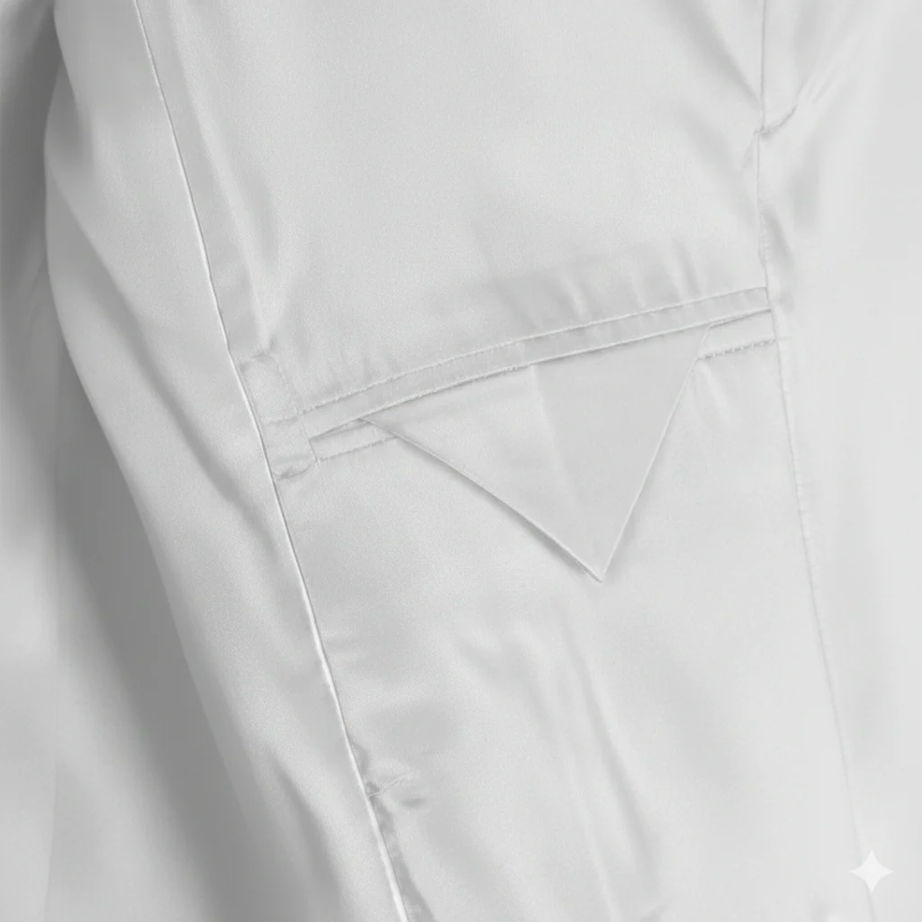 Made to measure Men's Double Breasted White Tuxedo Jacket - Image 5