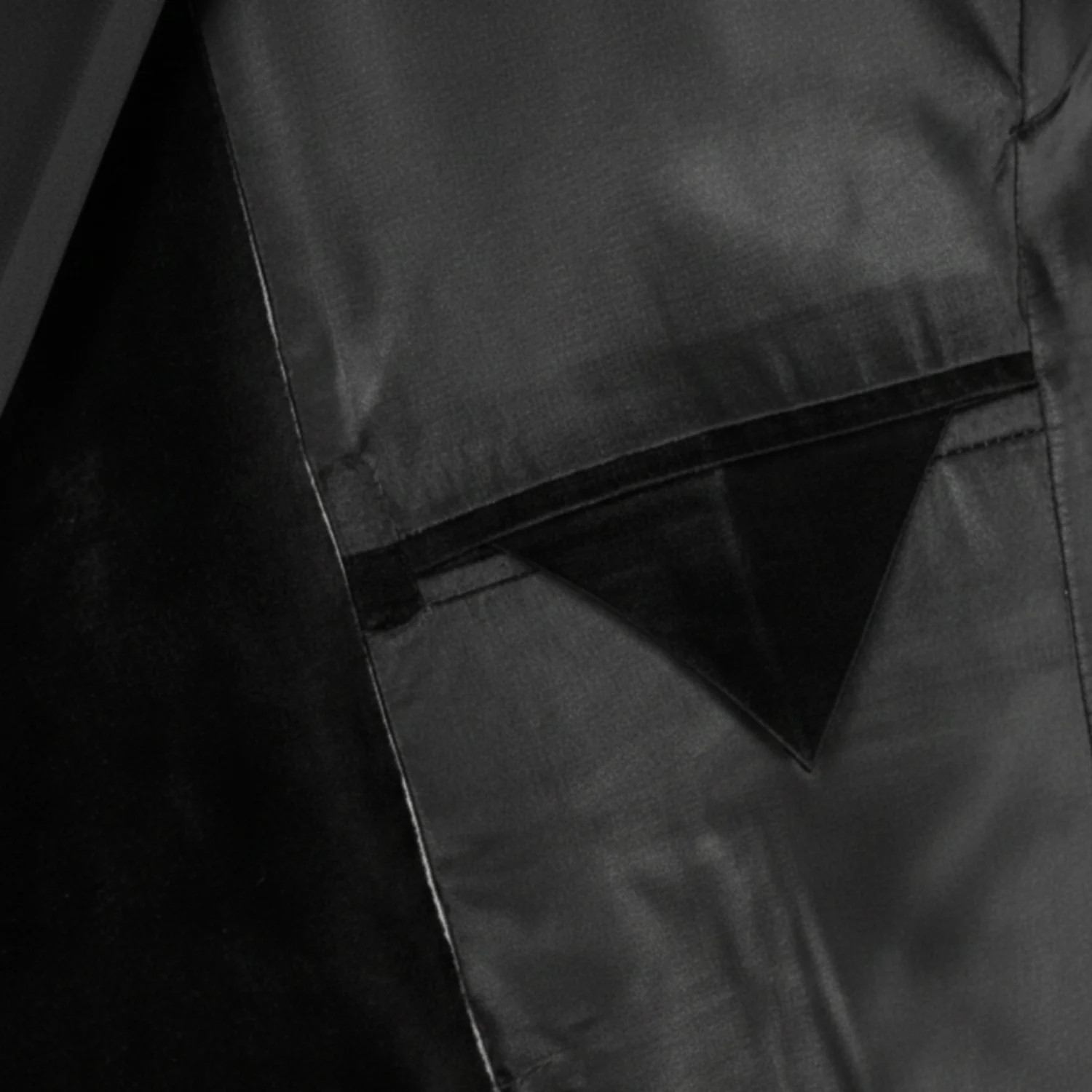 Made to measure Men's Single Breasted Black Velvet Jacket with Satin Piping - Image 6