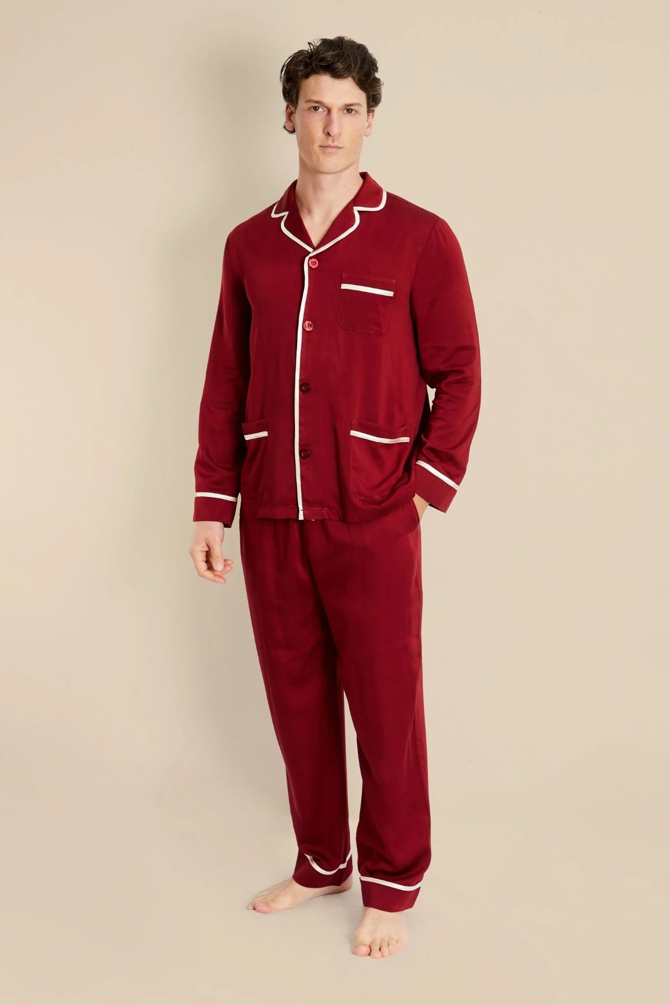 Men's Breathable Bamboo Pajamas - Apollo - Image 3