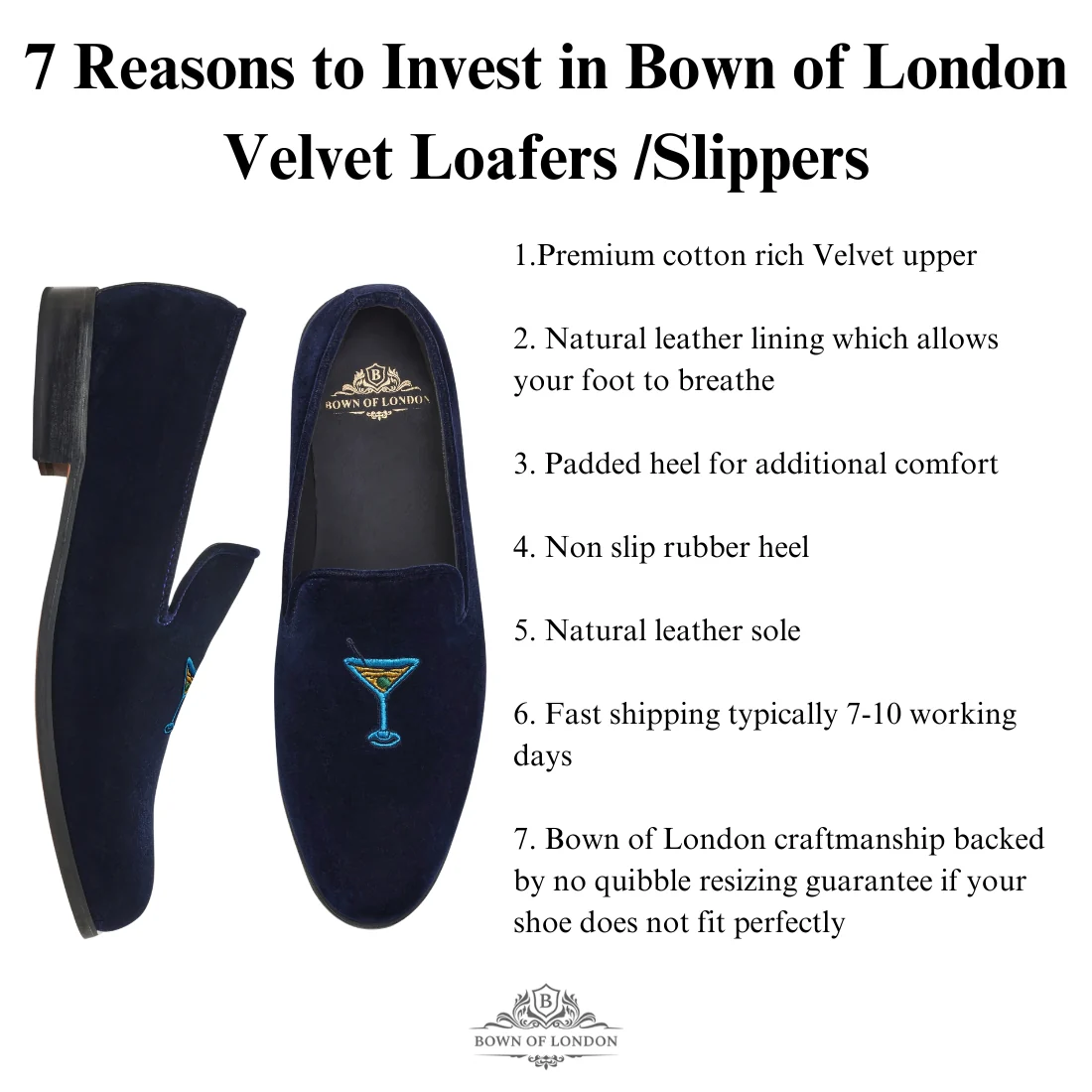 Men's Velvet Loafer/Slipper Shoe Custom - Image 7