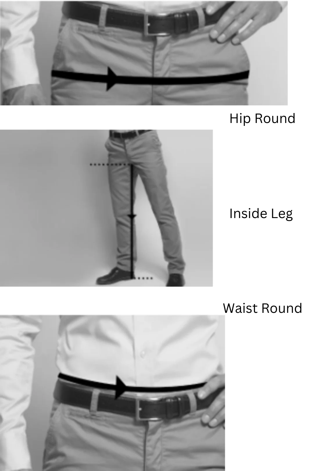 Mens wool mix grey trouser with black satin stripe - Image 6