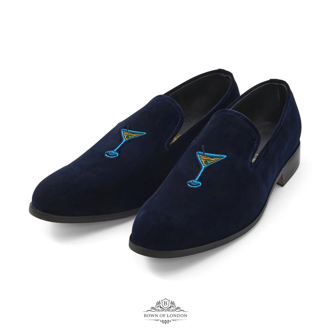 Men's Velvet Loafer/Slipper Shoe Musical Notes - Image 3