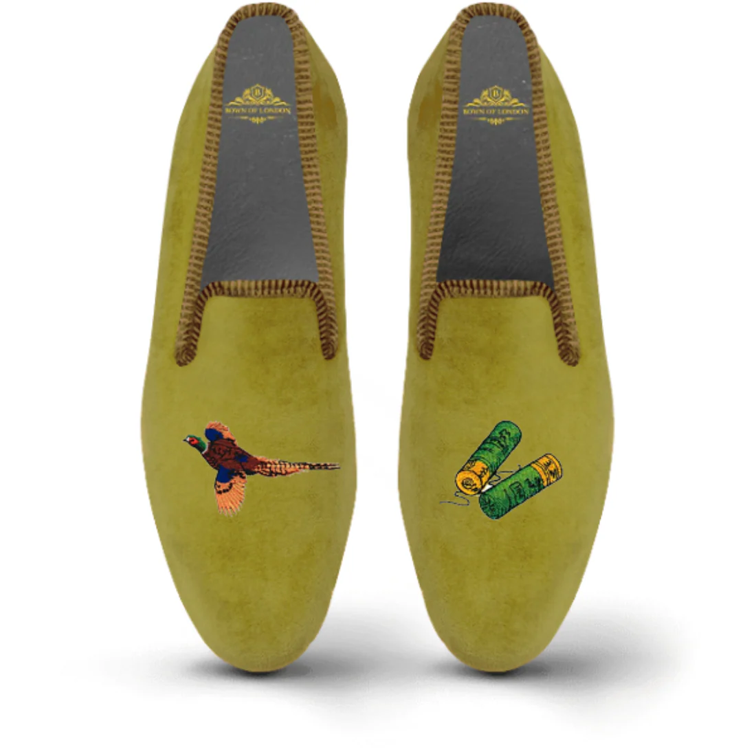 Men's Velvet Loafer/Slipper Shoe Overrr