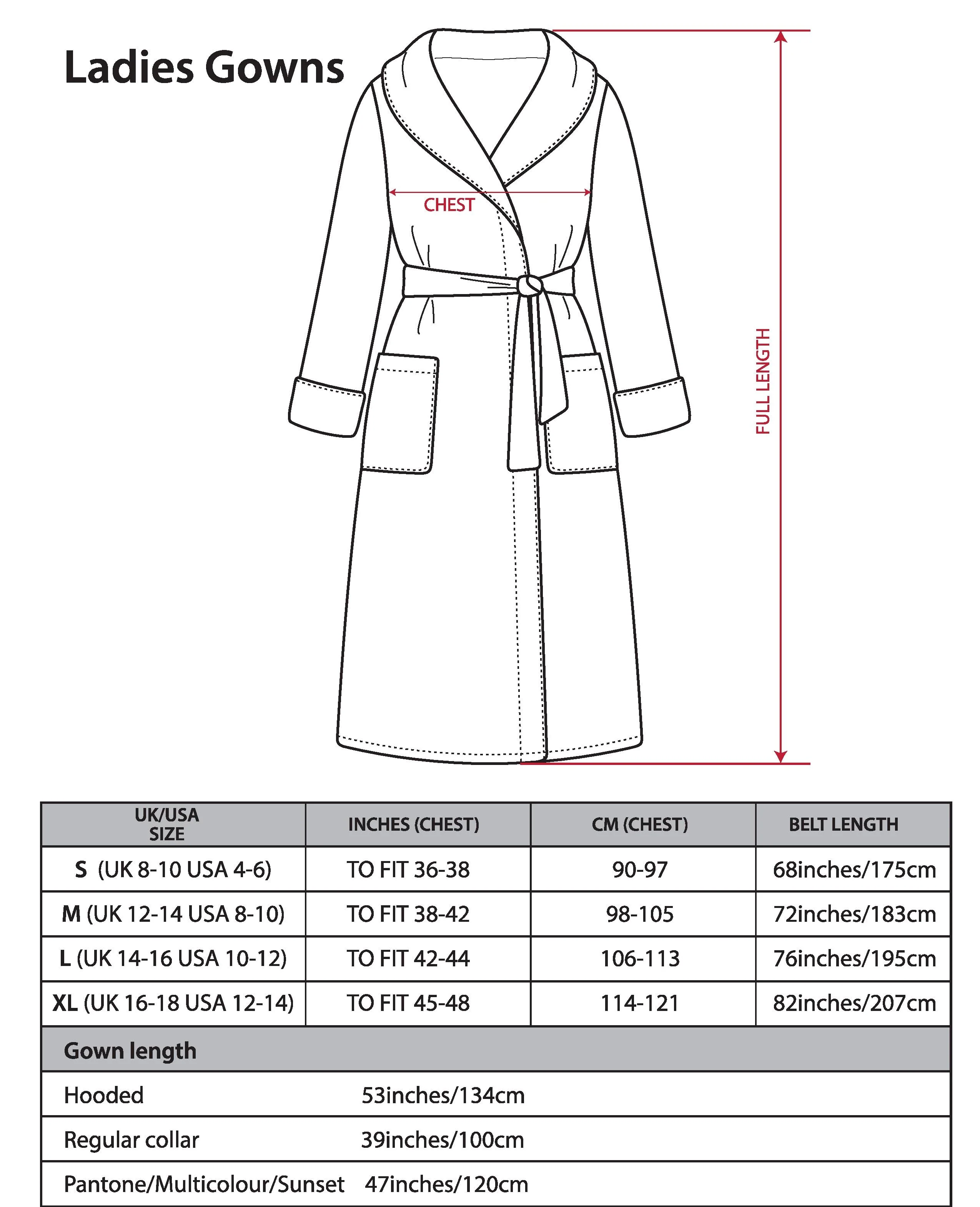 Women's Robe - Pantone - Image 7