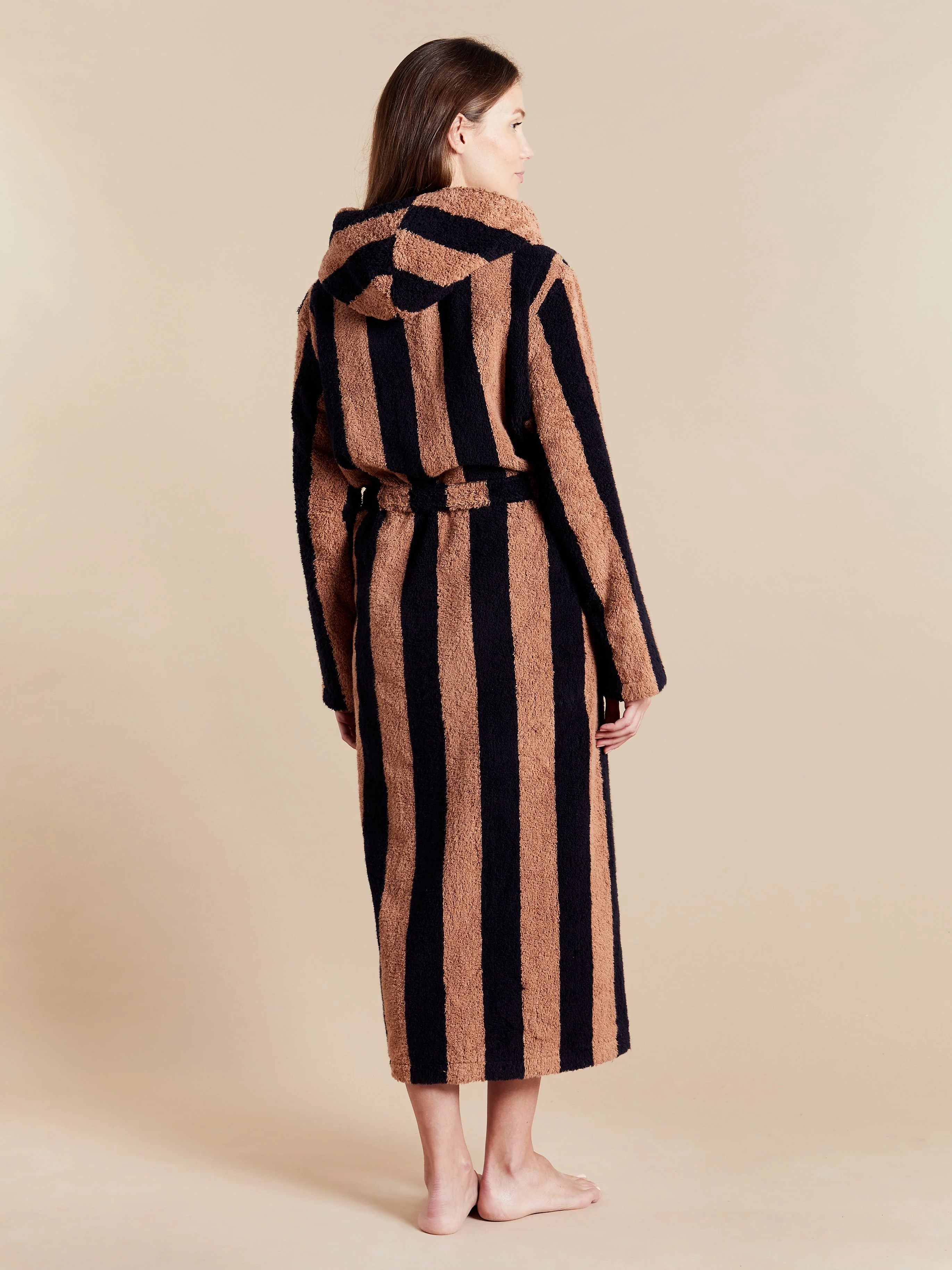 Women's Hooded Extra Long Bathrobe - Miami - Image 5