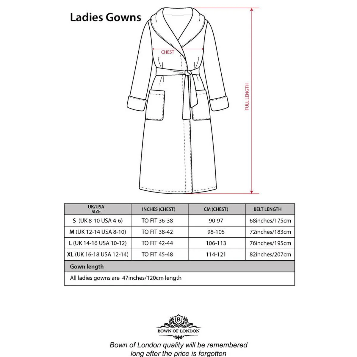 Women's Hooded Extra Long Bathrobe - Miami - Image 8