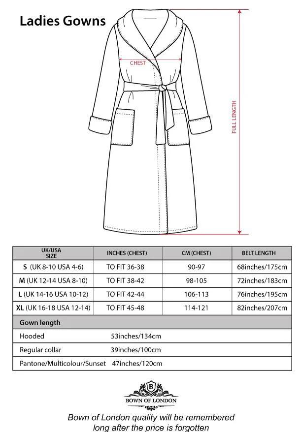 Women's Hooded Robe - Daylight - Image 9